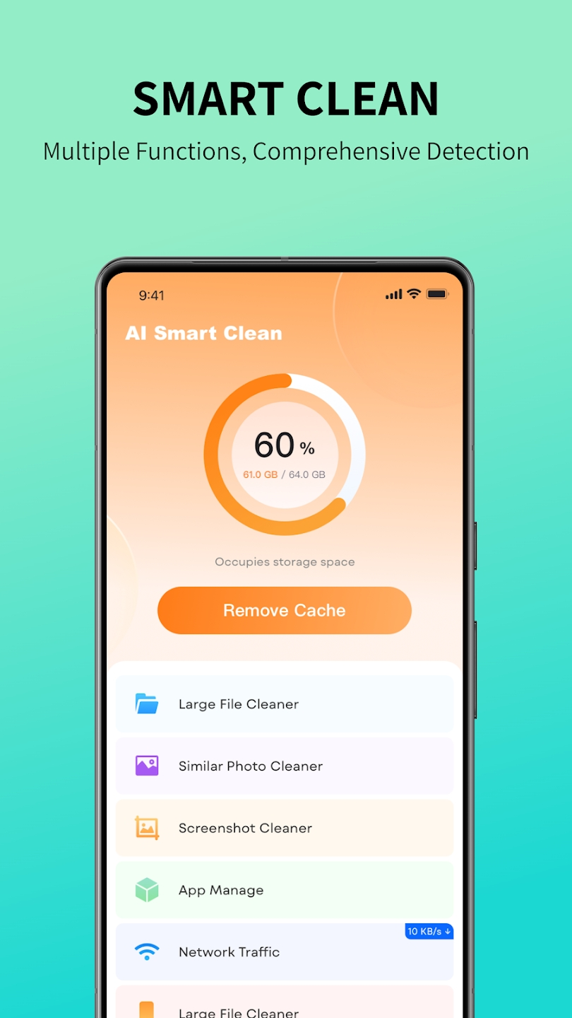 Pure Clean Master app preview